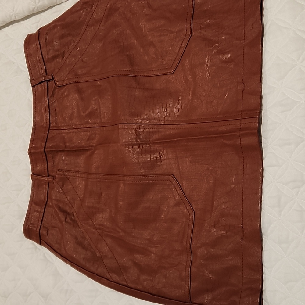 Leather Skirt